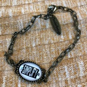 Plunder Vintage Retired ‘Simplify’ Bracelet